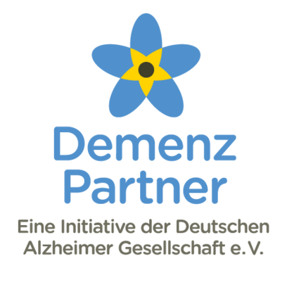 Logo Demenzpartner - Eine Initiative der Deutschen Alzheimer Gesellschaft e.V.
